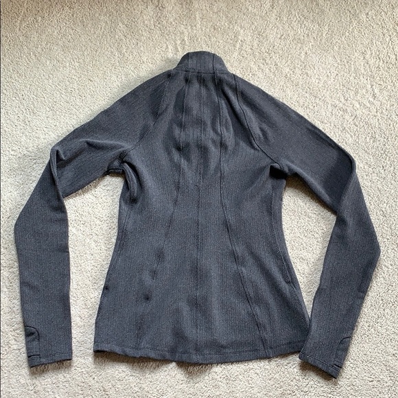 Athleta Zip Up Herringbone Pattern - Picture 4 of 4